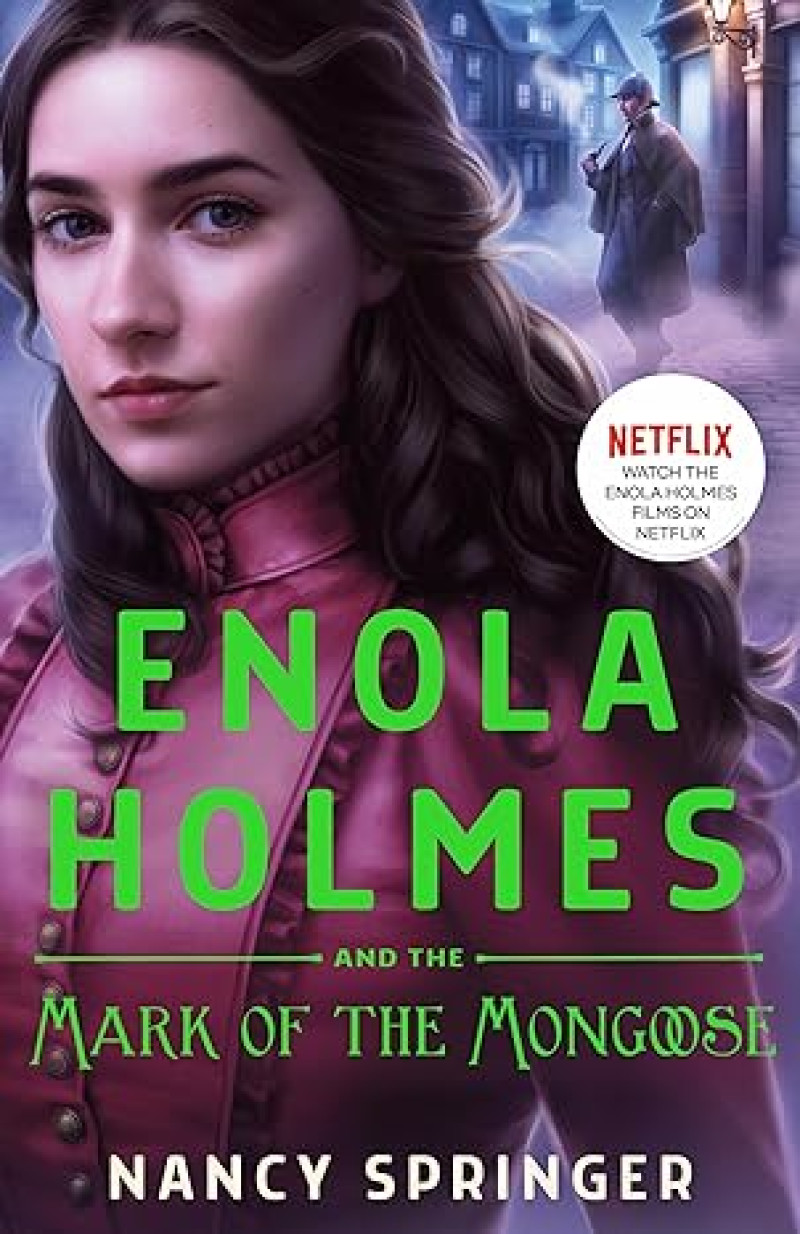 Cover of Enola Holmes and the Mark of the Mongoose
