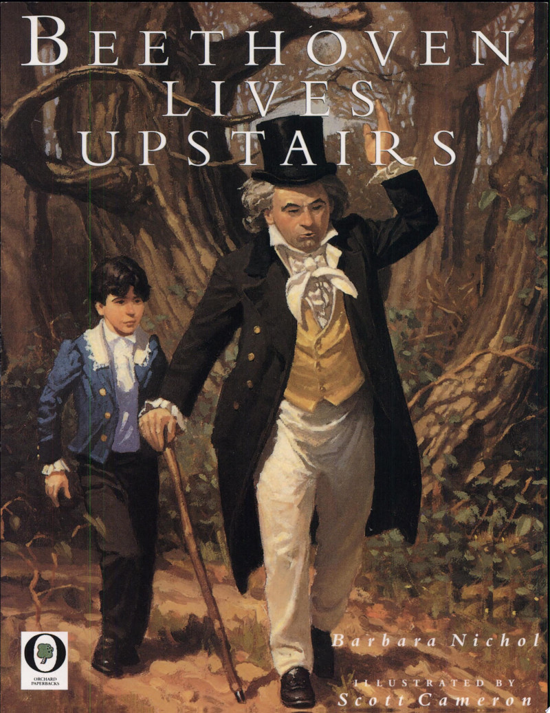 Cover of Beethoven Lives Upstairs