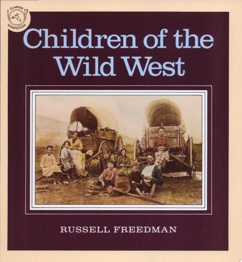 Cover of Children of the Wild West