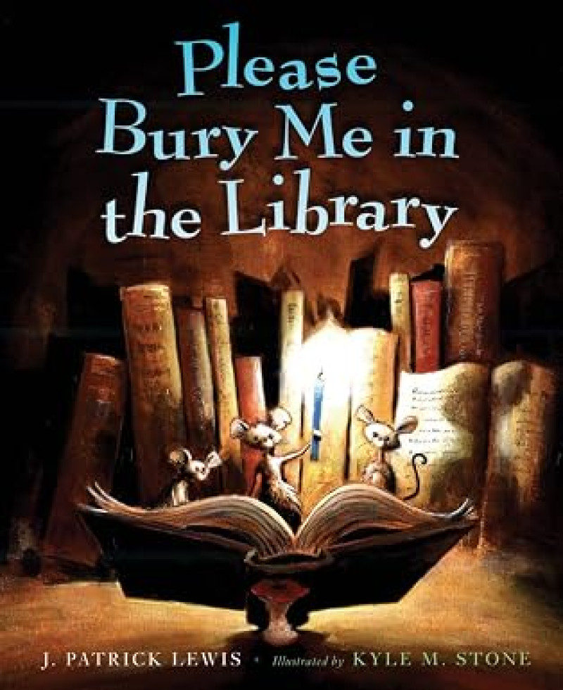 Cover of Please Bury Me in the Library