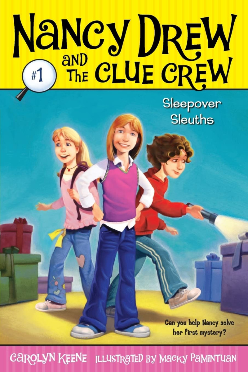 Cover of Nancy Drew and the Clue Crew #1: Sleepover Sleuths